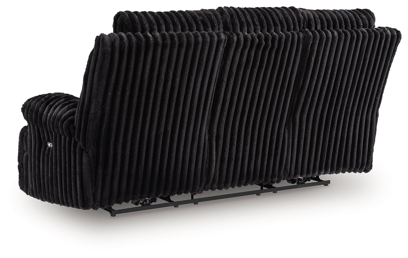 Rhine Falls Onyx Power Reclining Sofa and Loveseat - Ornate Home