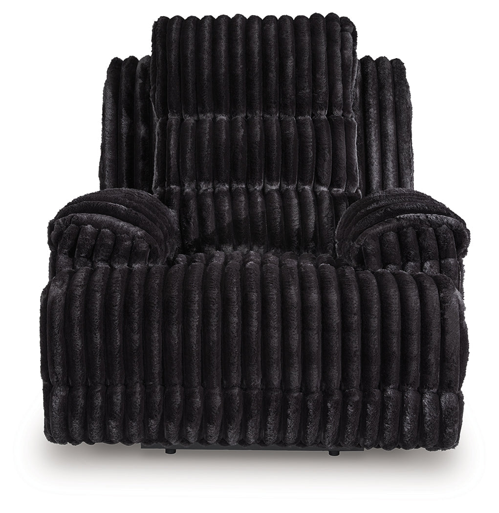 Rhine Falls Onyx Zero Wall Recliner (Online Special Price) - Ornate Home