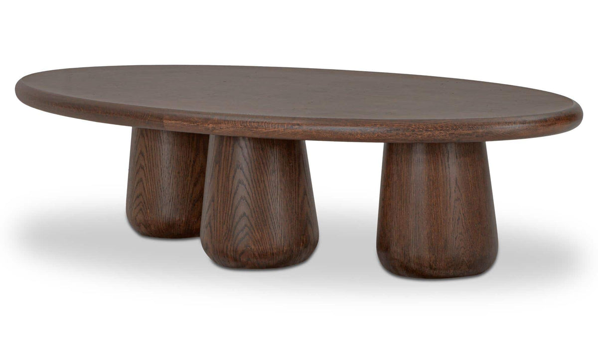 Rhone Dark Brown Coffee Table - Ornate Home