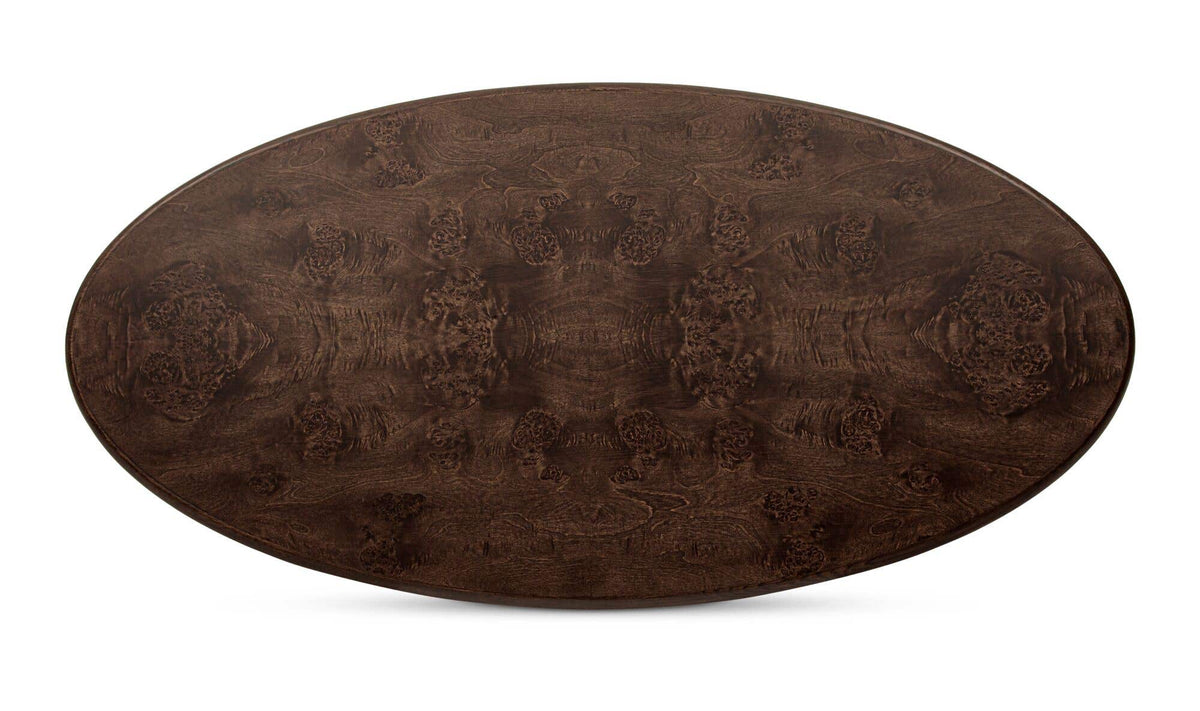 Rhone Dark Brown Coffee Table - Ornate Home