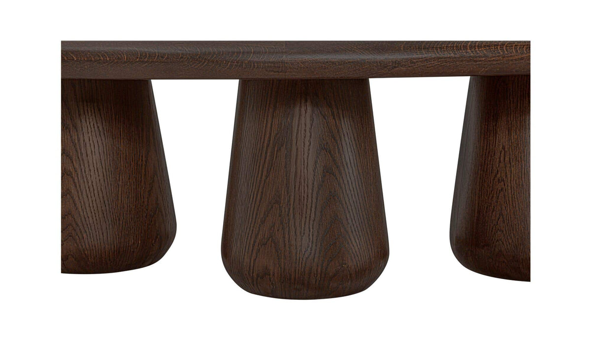 Rhone Dark Brown Coffee Table - Ornate Home