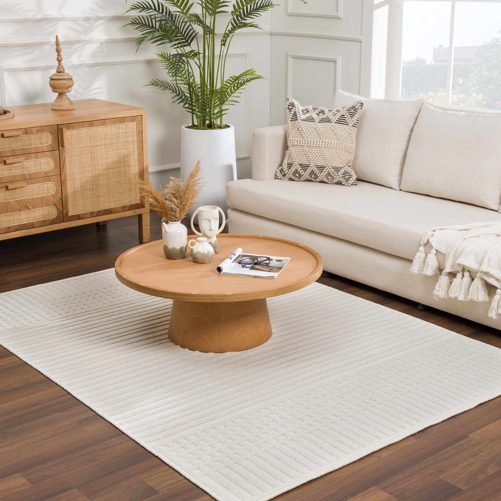Rhun Washable Area Rug - Ornate Home