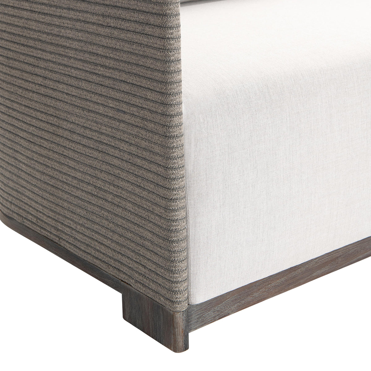Rialto Smoked Truffle Outdoor Outdoor Sofa - Ornate Home
