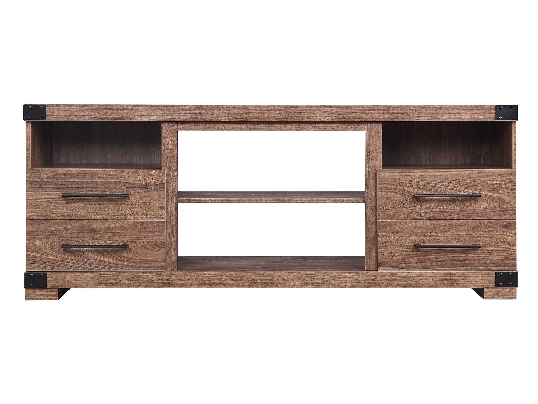 Richmond 60" TV Stand in Brown - Ornate Home