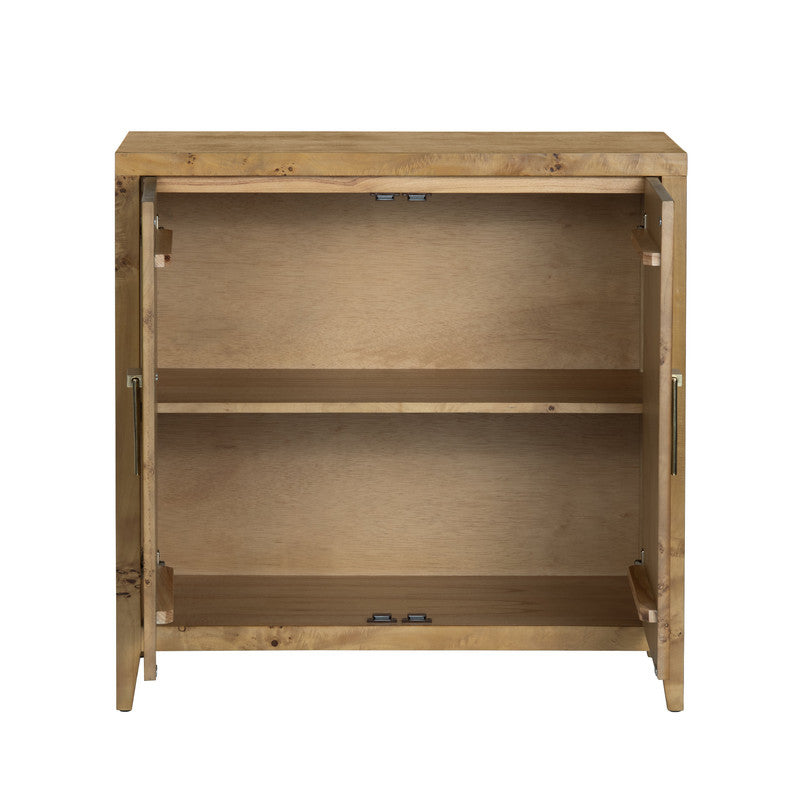 Richmond Brown Two-Door Cabinet - Ornate Home