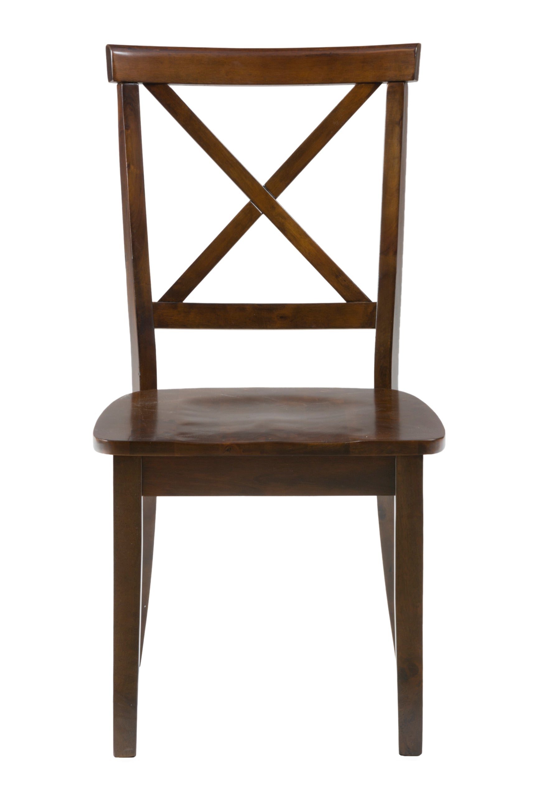 Richmond Cherry X Back Chair (Set of 2) - Ornate Home