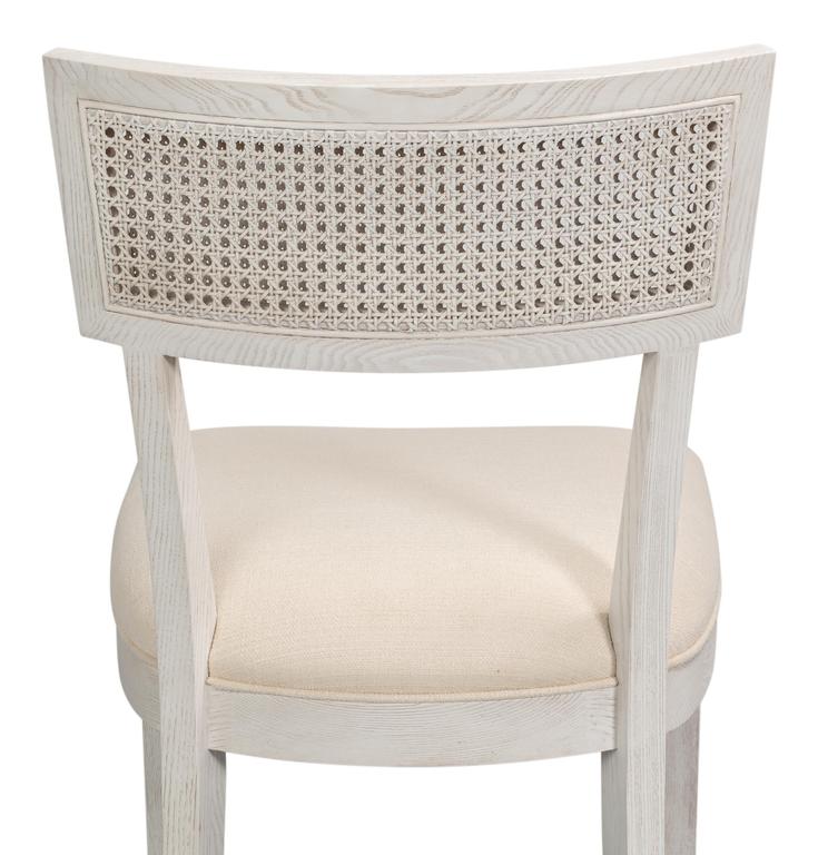 Ridge White Chair (Set of 2) - Ornate Home