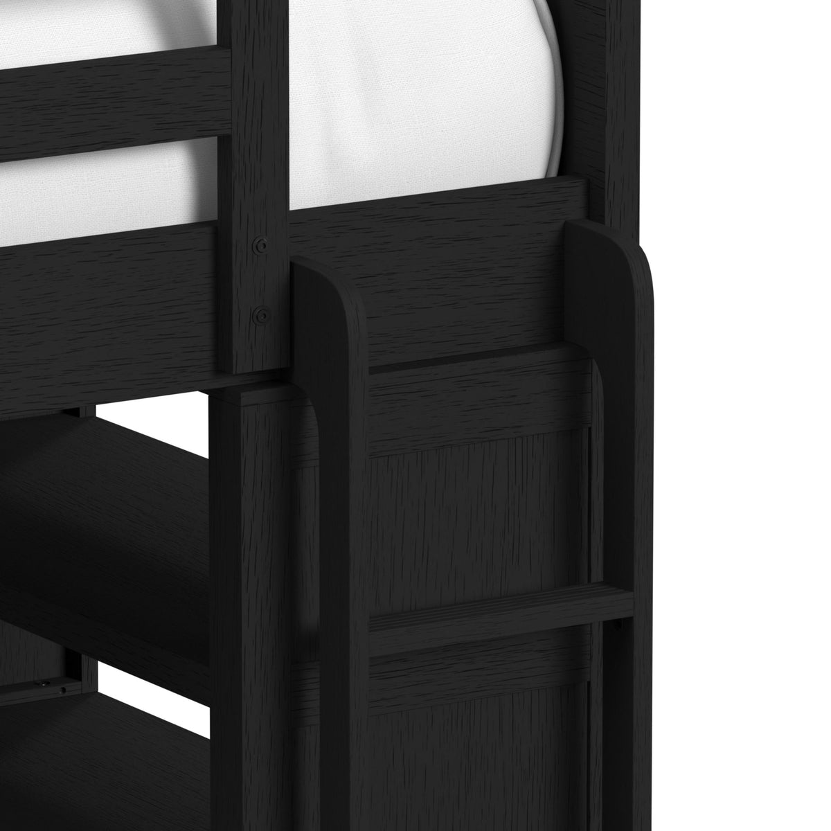 Ridgemont Black Loft Bed Bunk Bed - Ornate Home