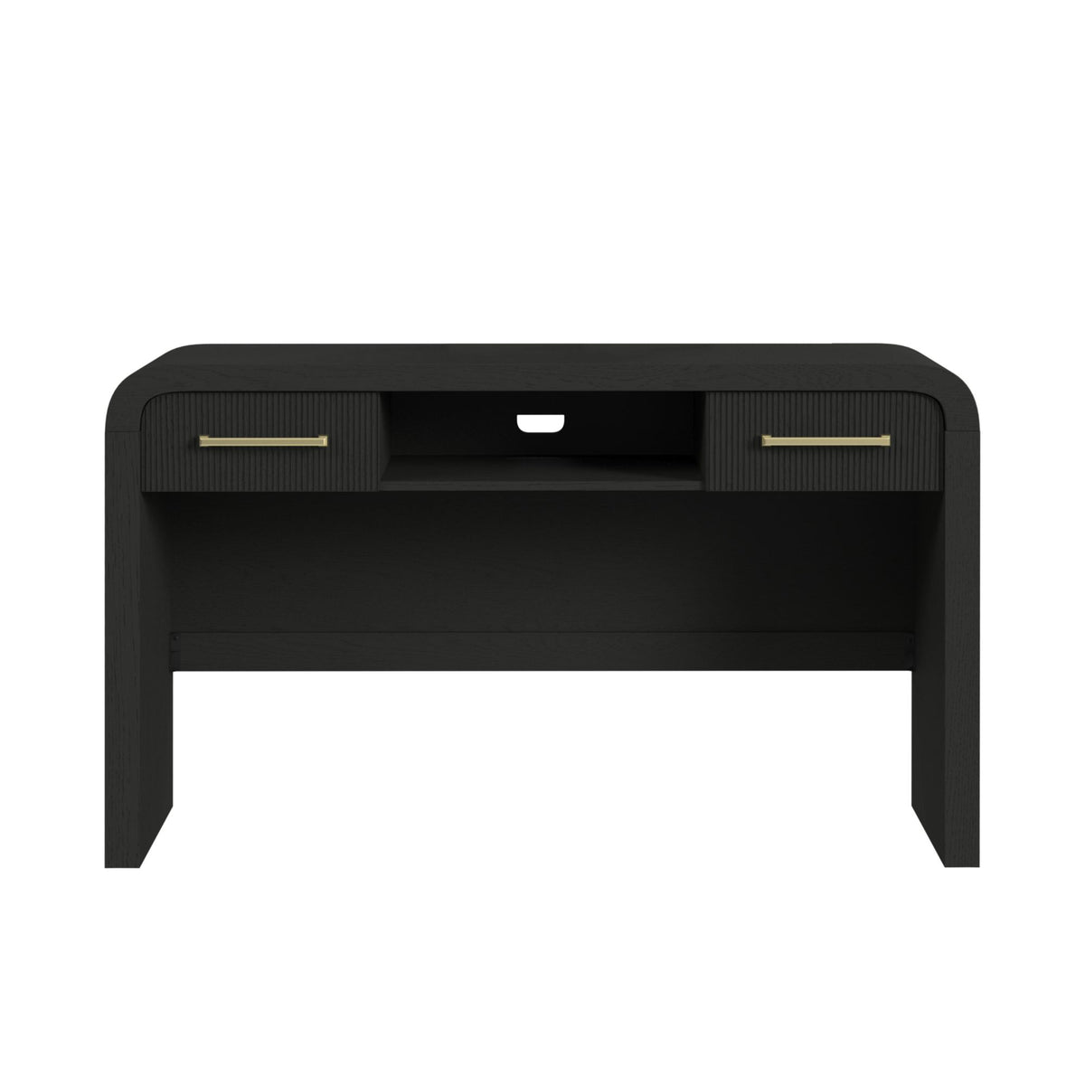 Ridgemont Black with Grain Dressing Table - Ornate Home