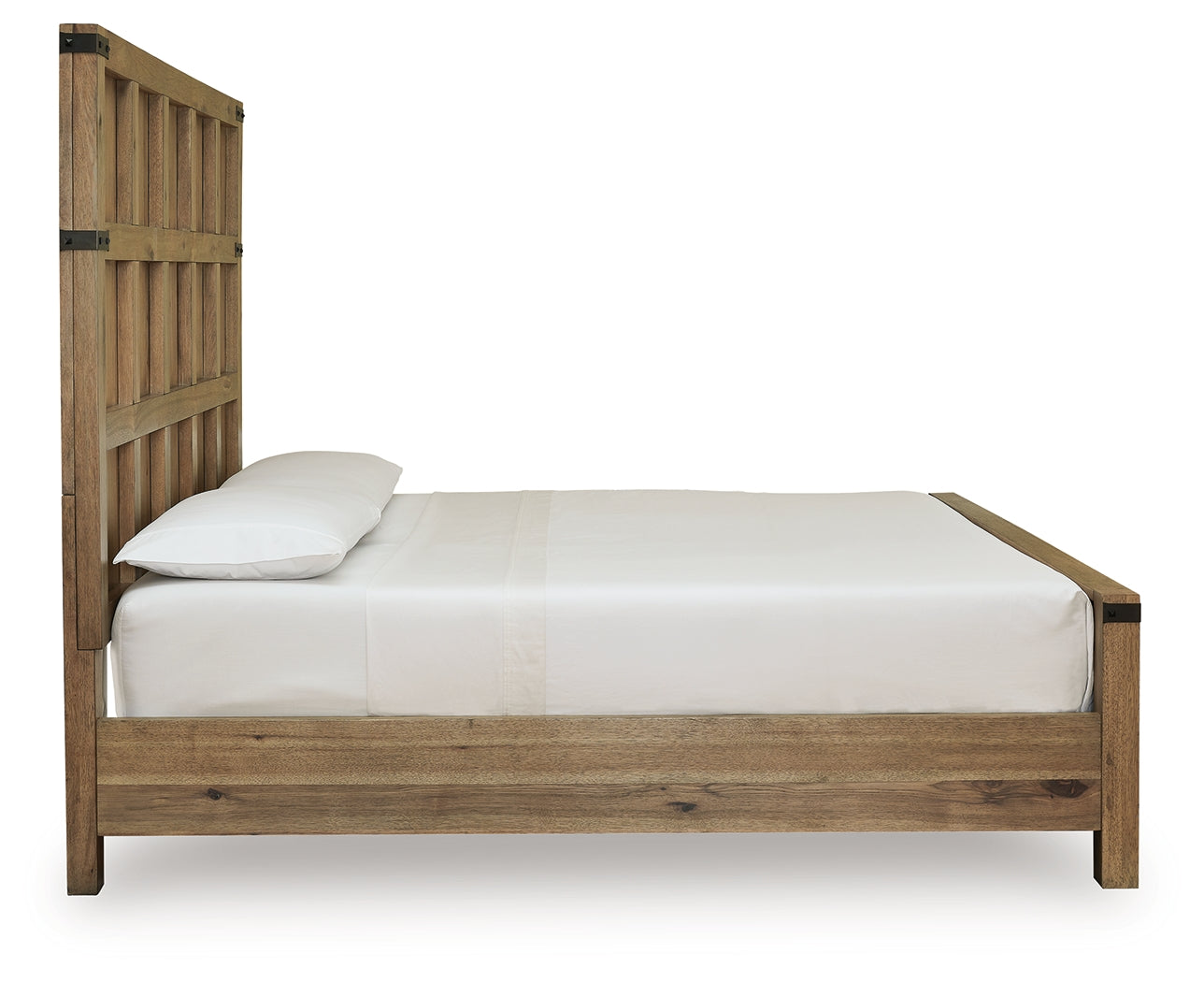 Ridgester Light Brown California King Panel Bed (Online Special Price) - Ornate Home