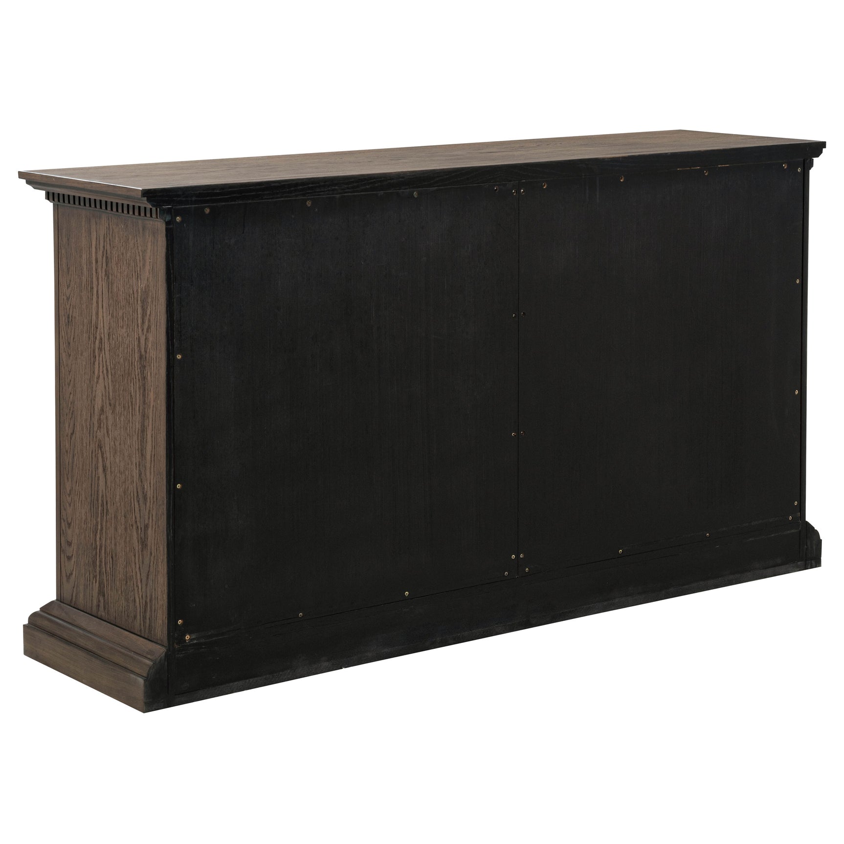 Ridgewell Dark Oak 2-drawer 4-door Dining Server - Ornate Home