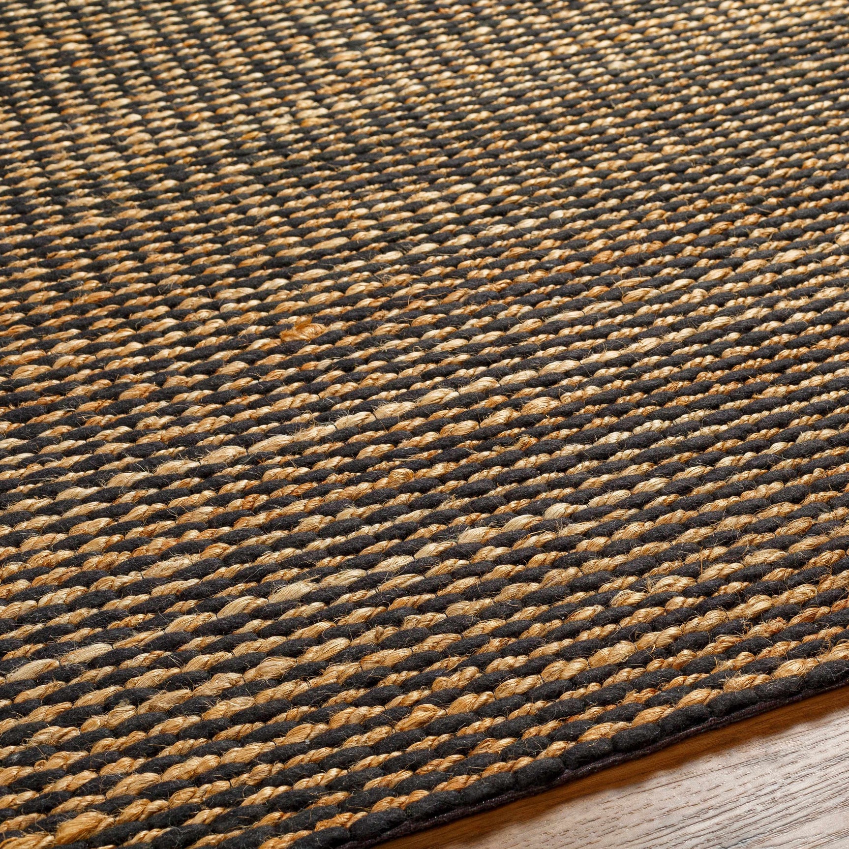 Riki Black Area Rug - Ornate Home