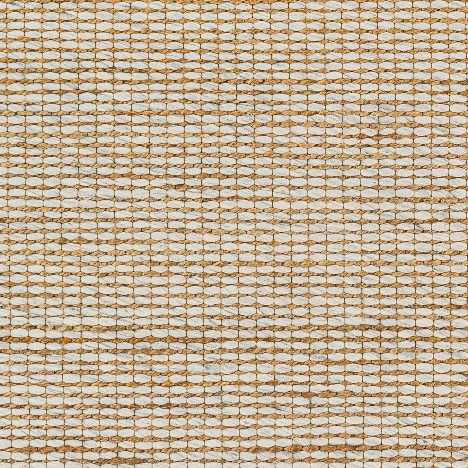 Riki Cream Jute-Wool Blend Rug - Ornate Home