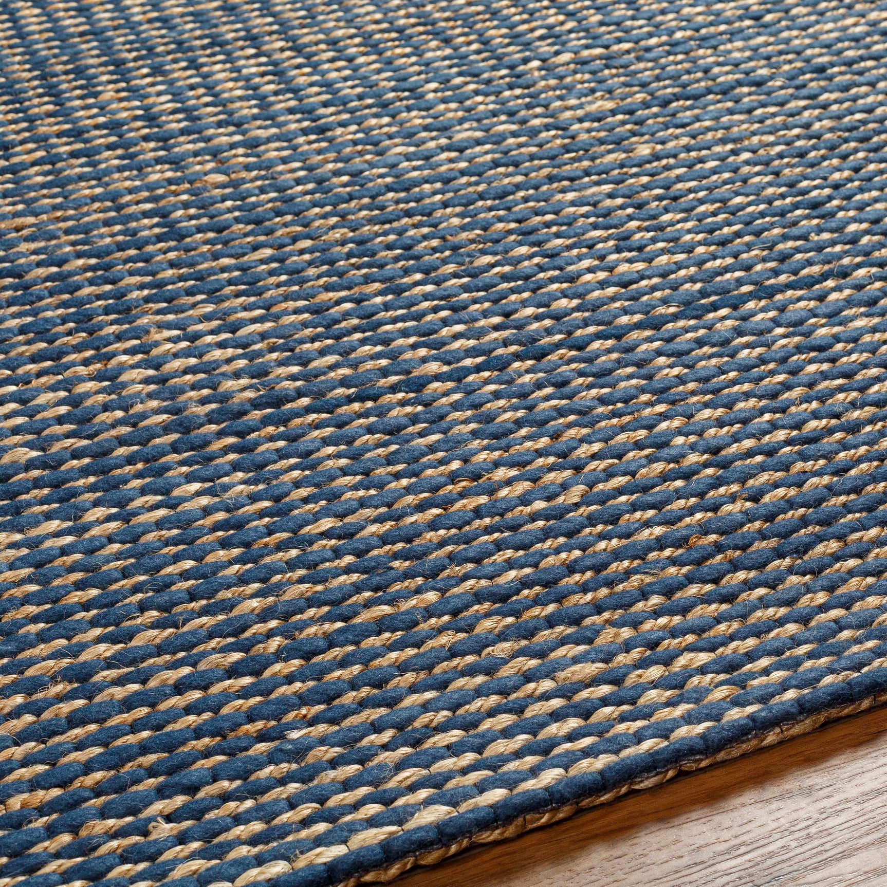 Riki Navy Area Rug - Ornate Home