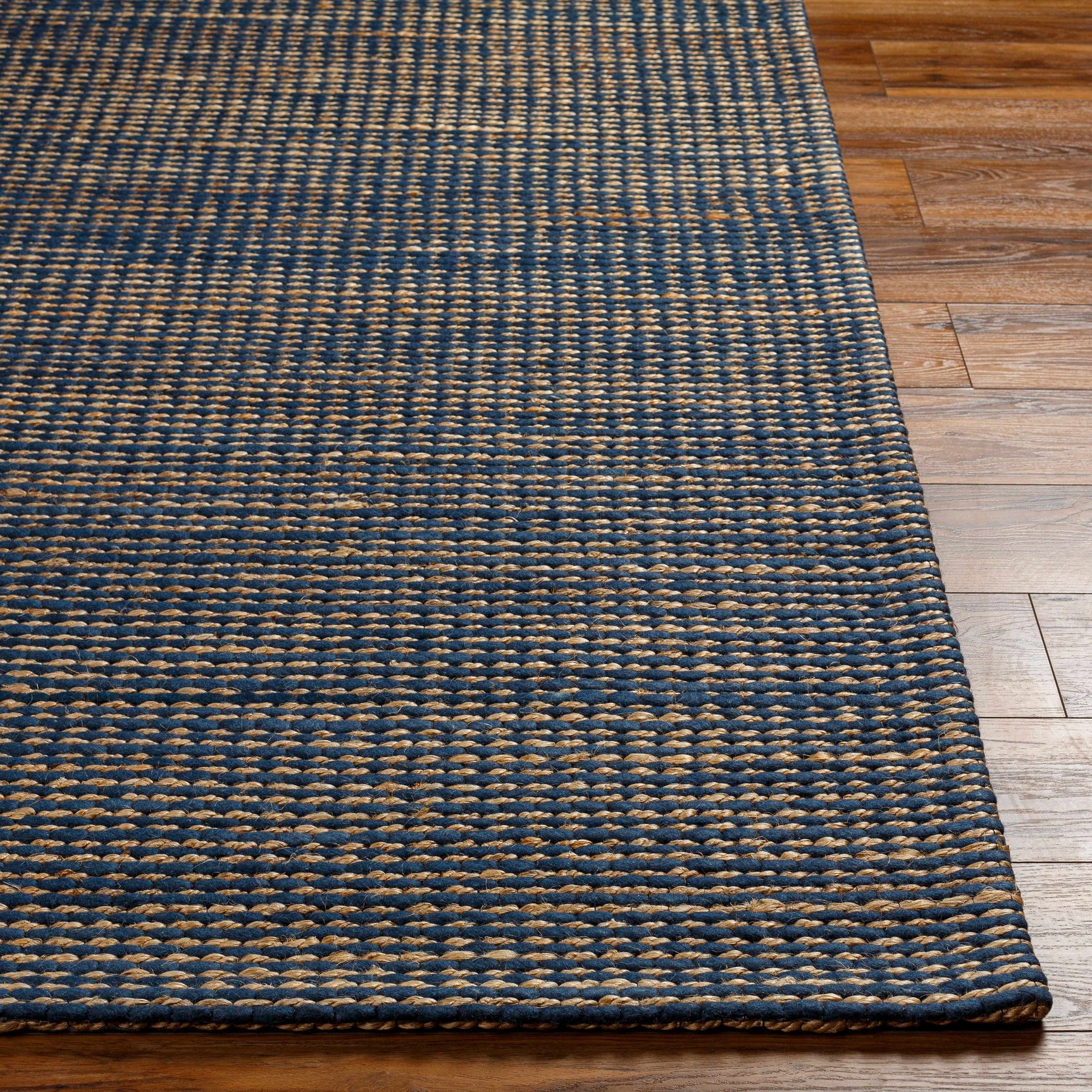 Riki Navy Area Rug - Ornate Home