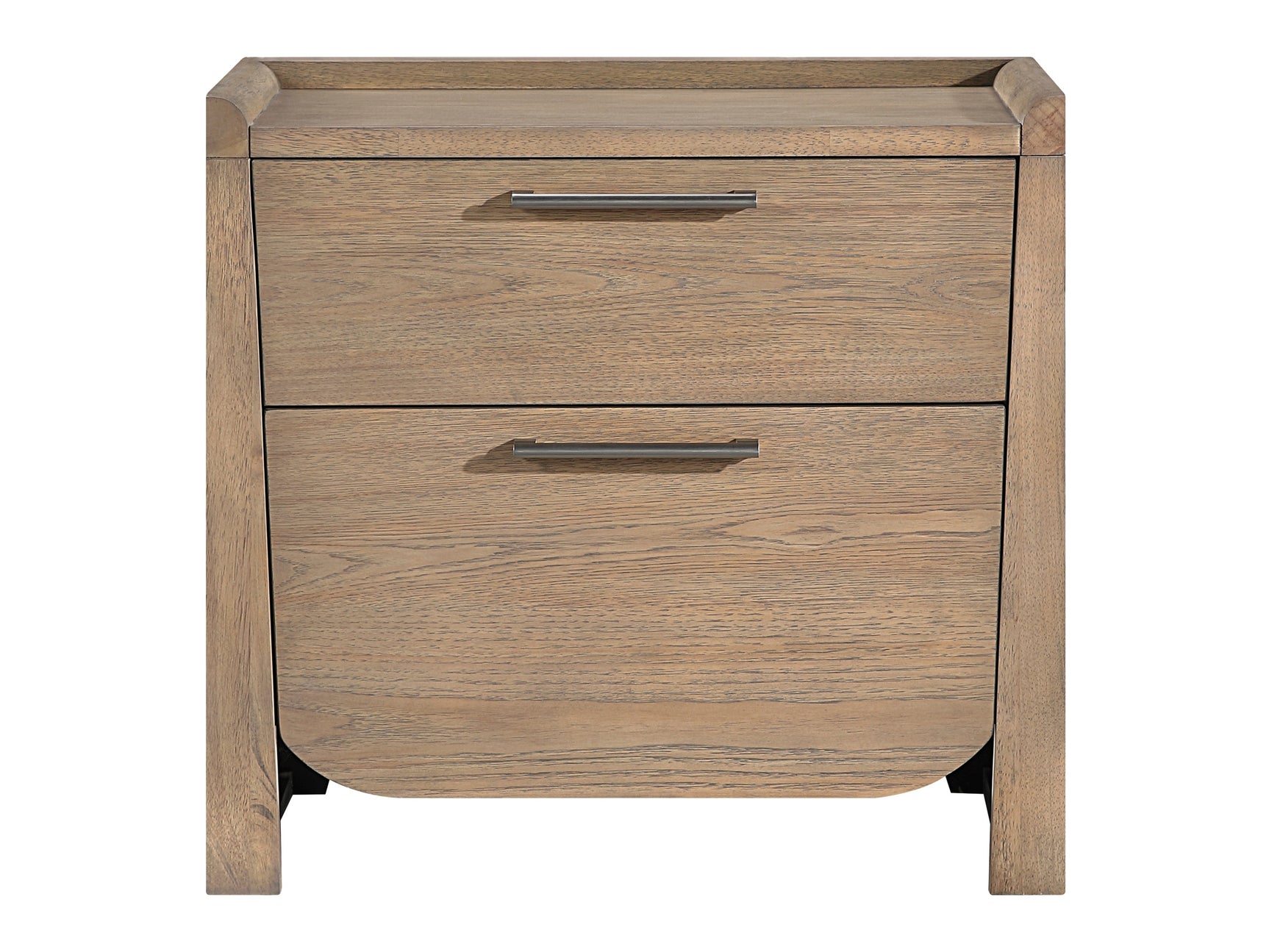 Riley Light Brown Nightstand - Ornate Home