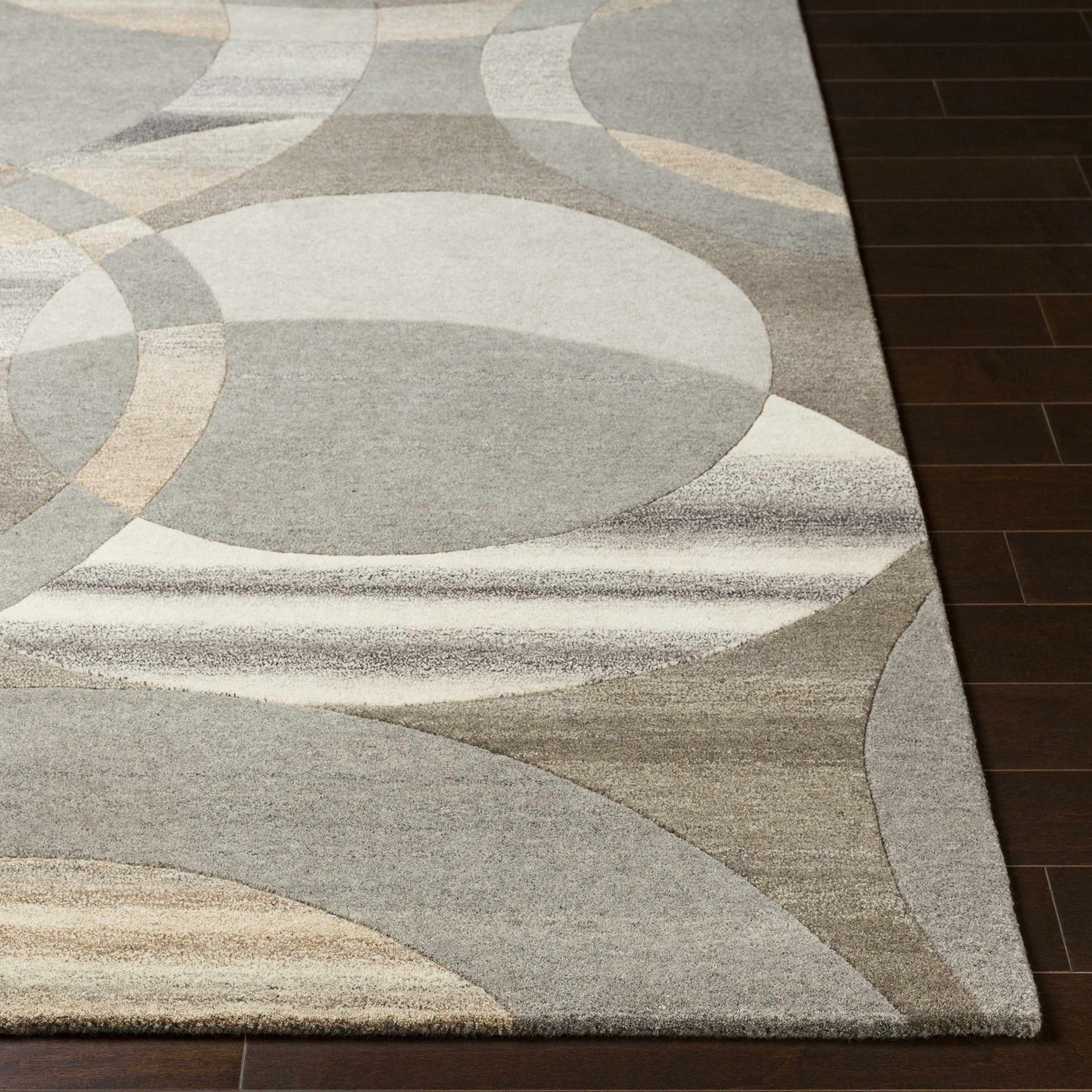 Rillton Modern Wool Rug - Ornate Home