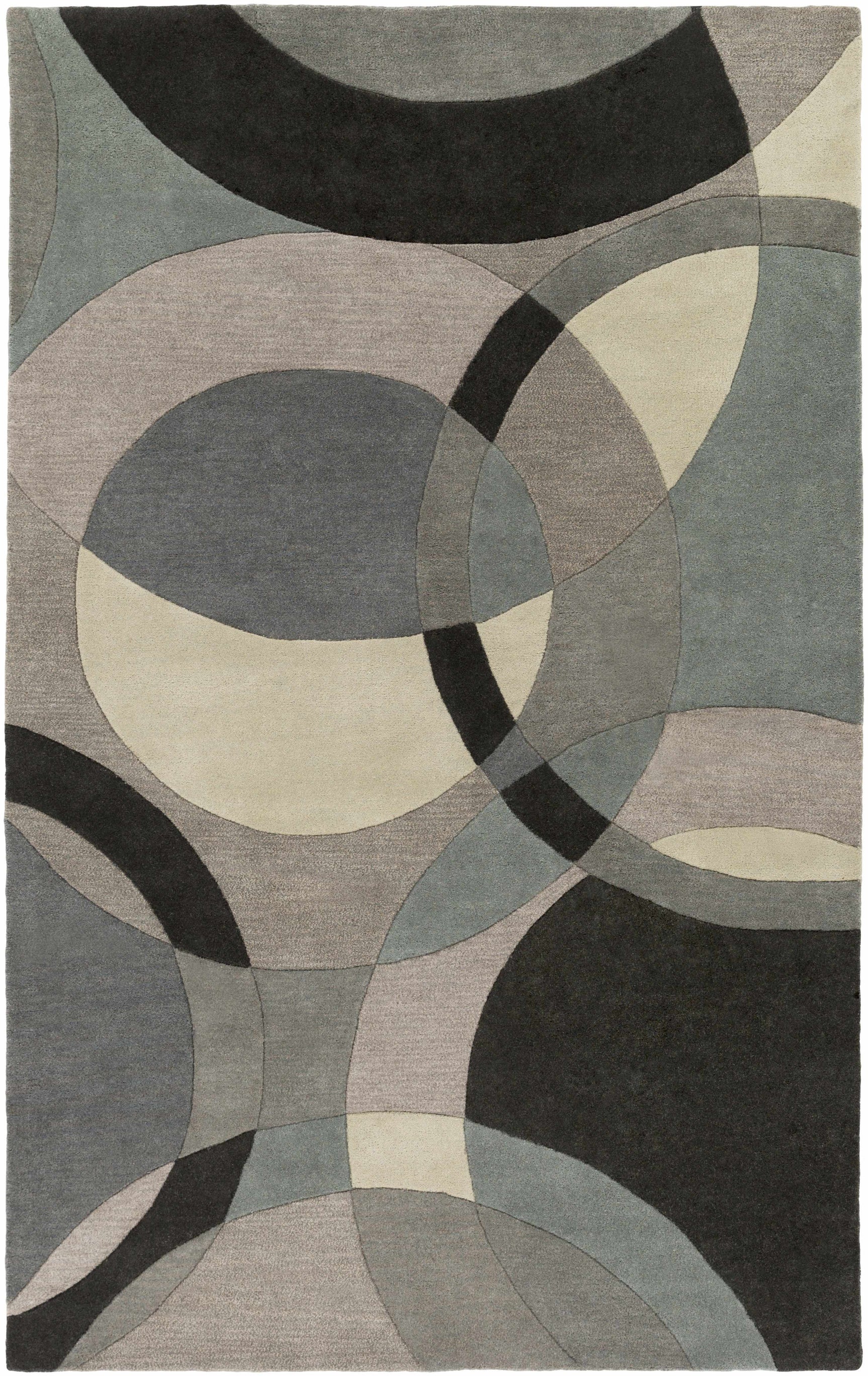 Rilton Gray Wool Carpet - Ornate Home