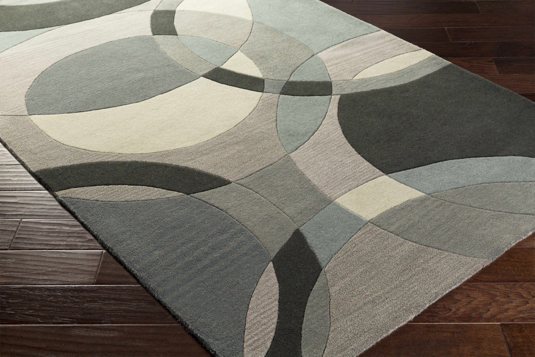 Rilton Gray Wool Carpet - Ornate Home