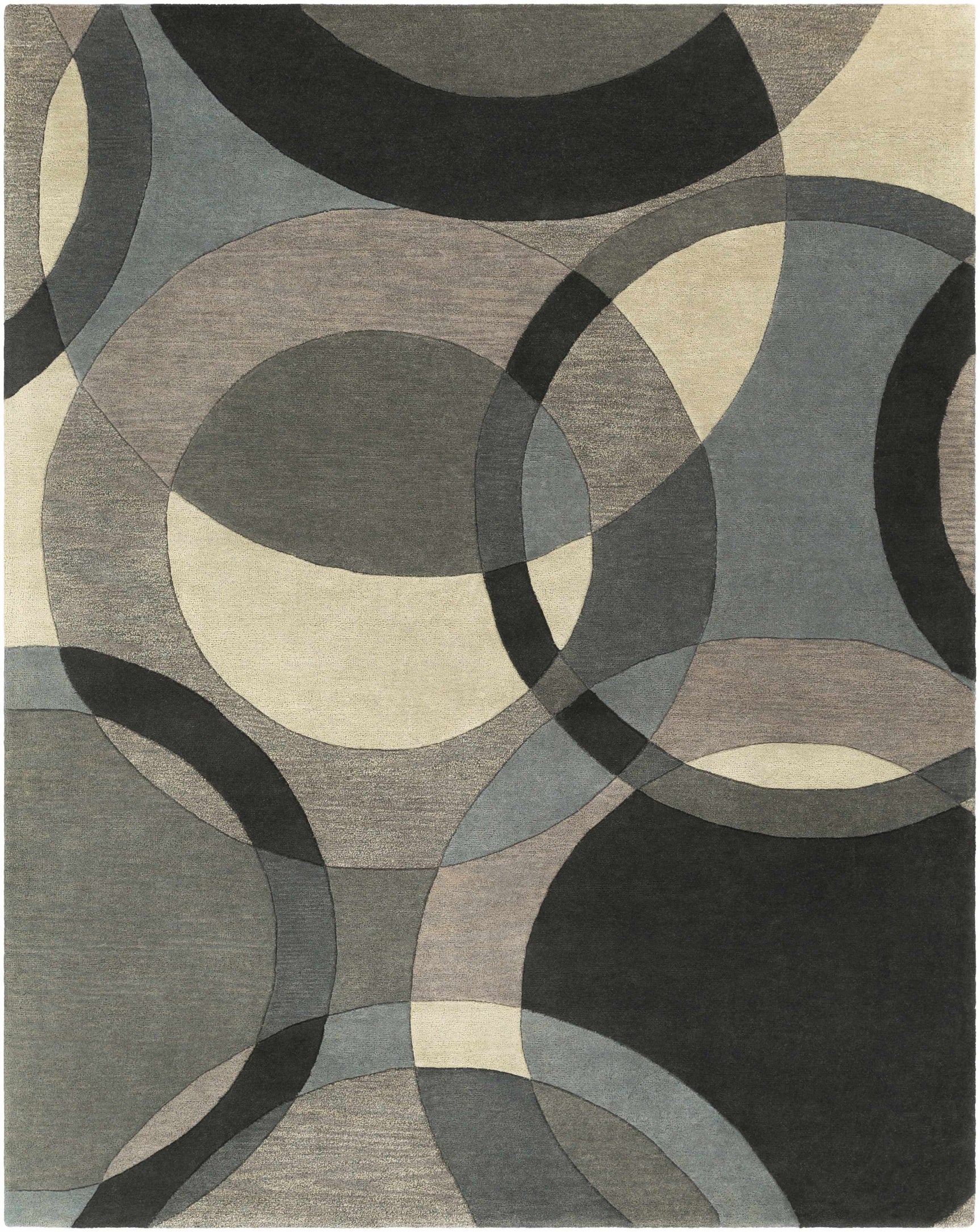 Rilton Gray Wool Carpet - Ornate Home