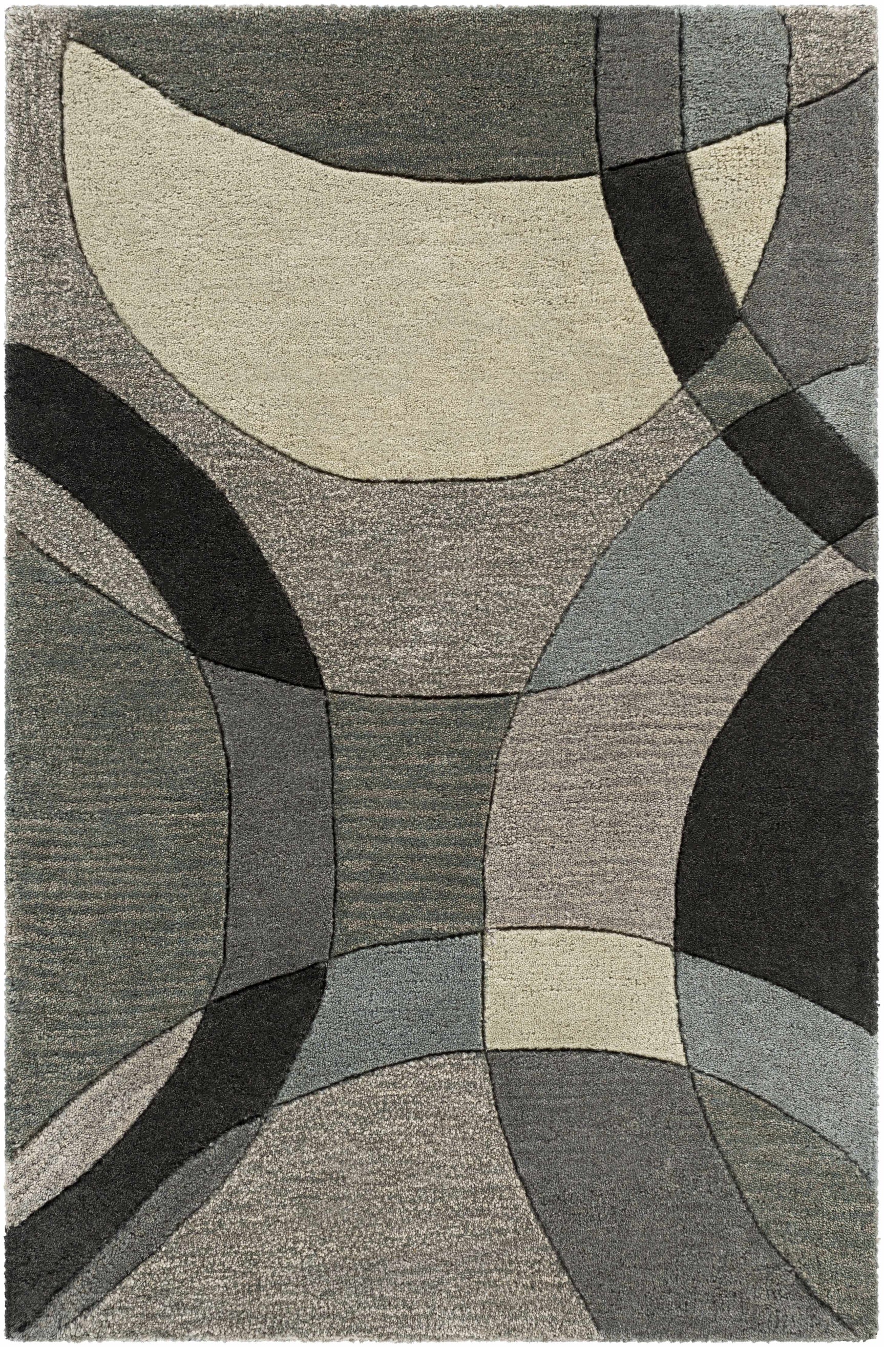 Rilton Gray Wool Carpet - Ornate Home