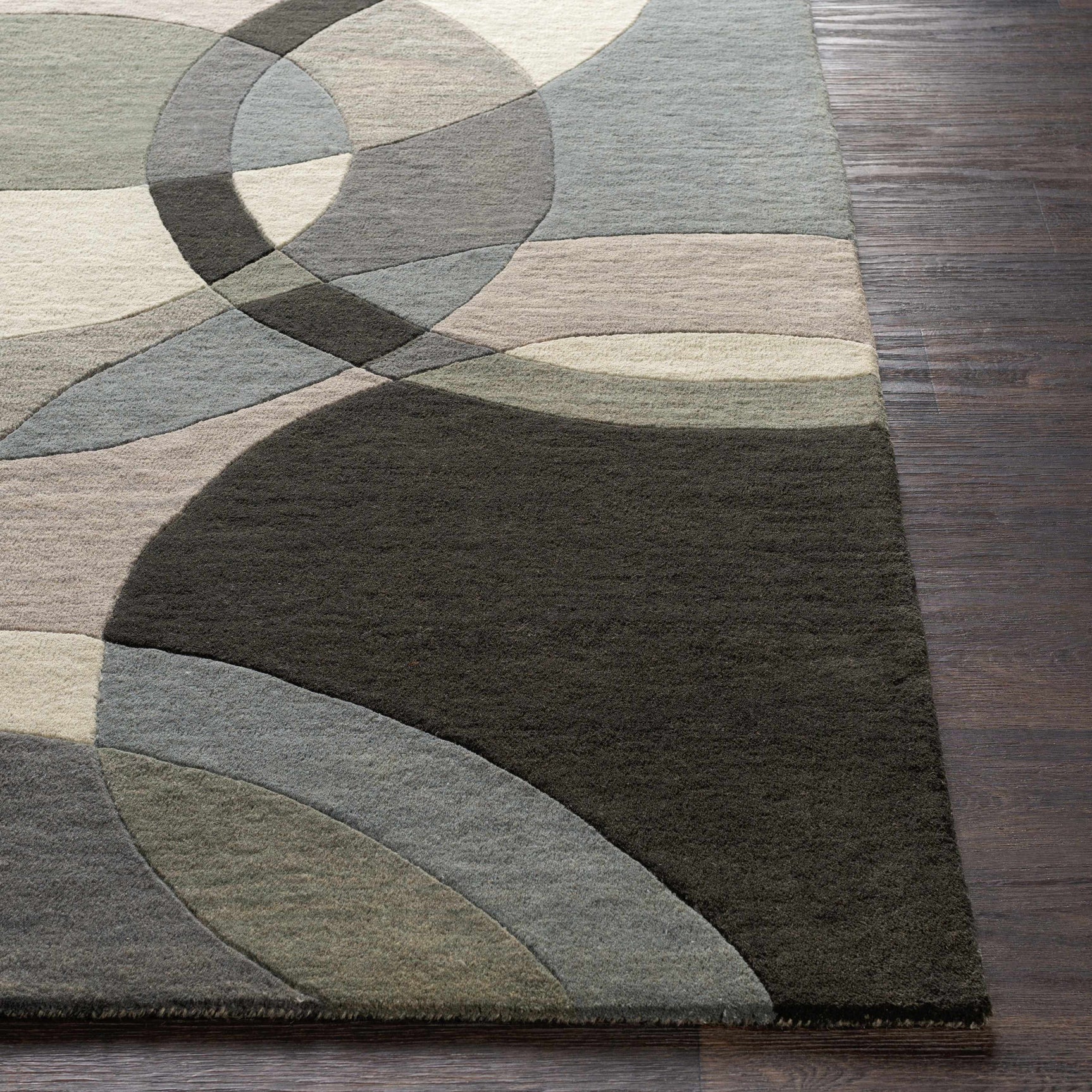 Rilton Gray Wool Carpet - Ornate Home