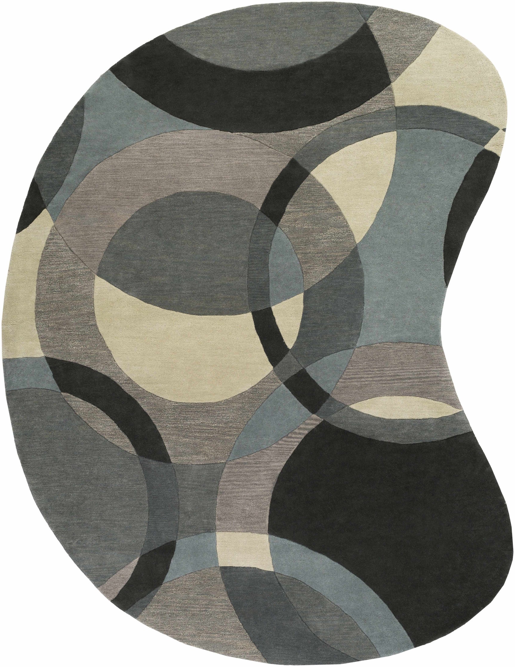 Rilton Gray Wool Carpet - Ornate Home