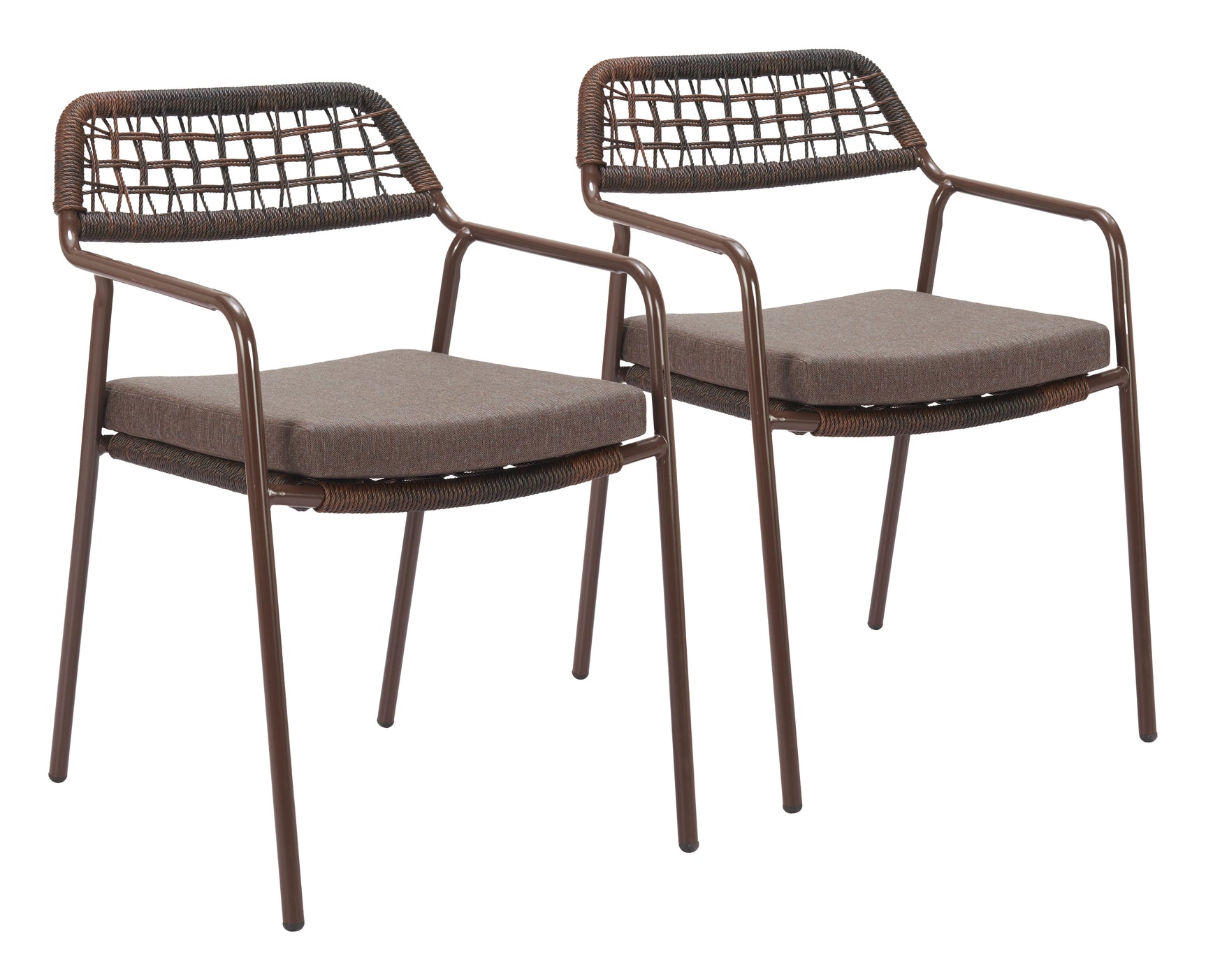 Rio Brown Dining Chair (Set of 2) - Ornate Home