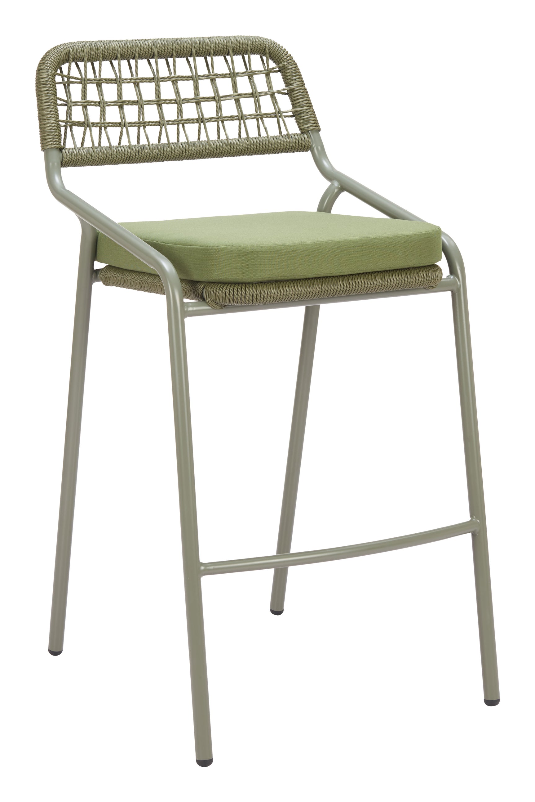Rio Green Barstool (Set of 2) - Ornate Home