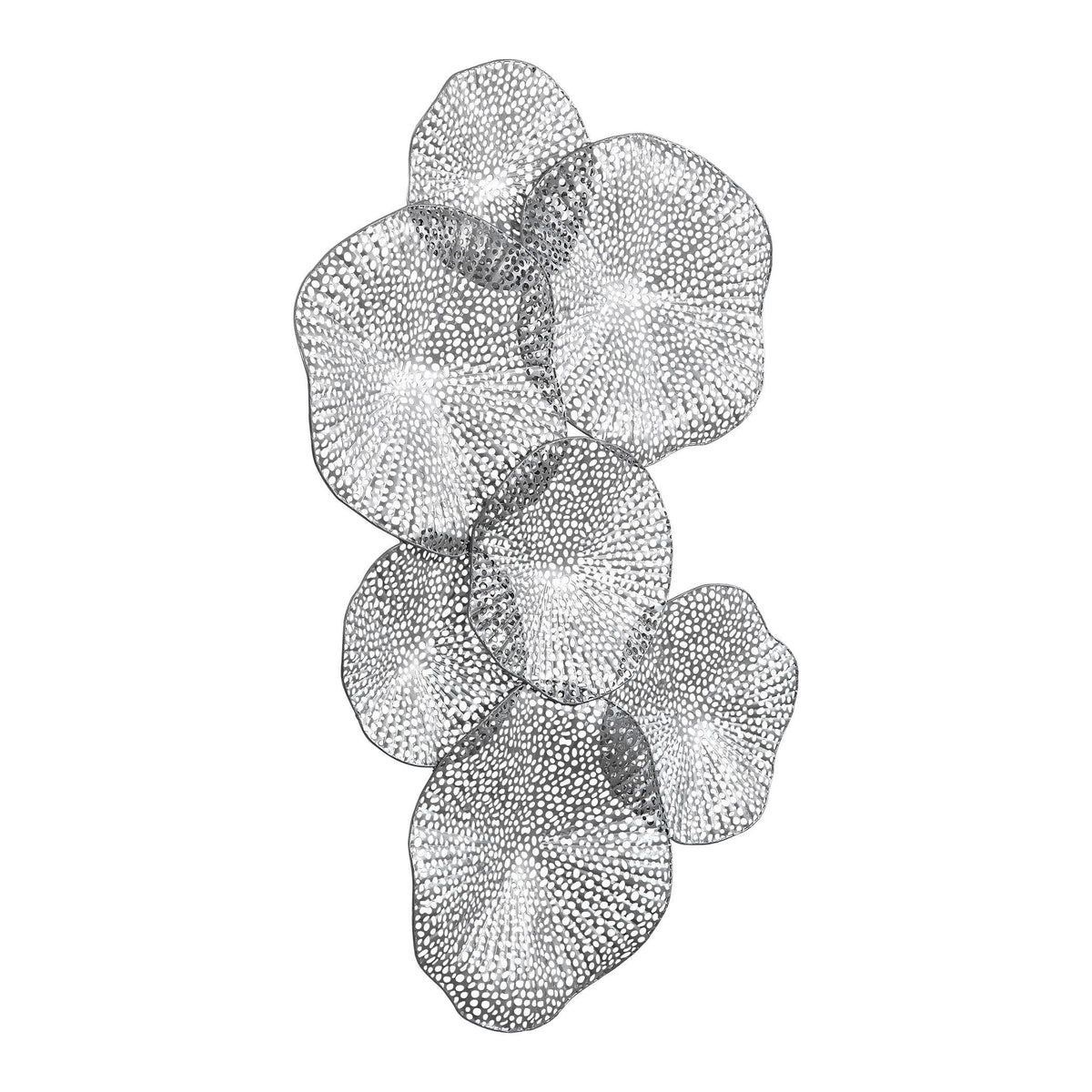 Ripley Pewter Metal Wall Art - Ornate Home