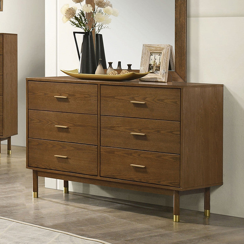 Ripley Walnut Mirror - Ornate Home