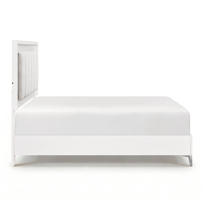 Ripple White 5pc Bedroom Set