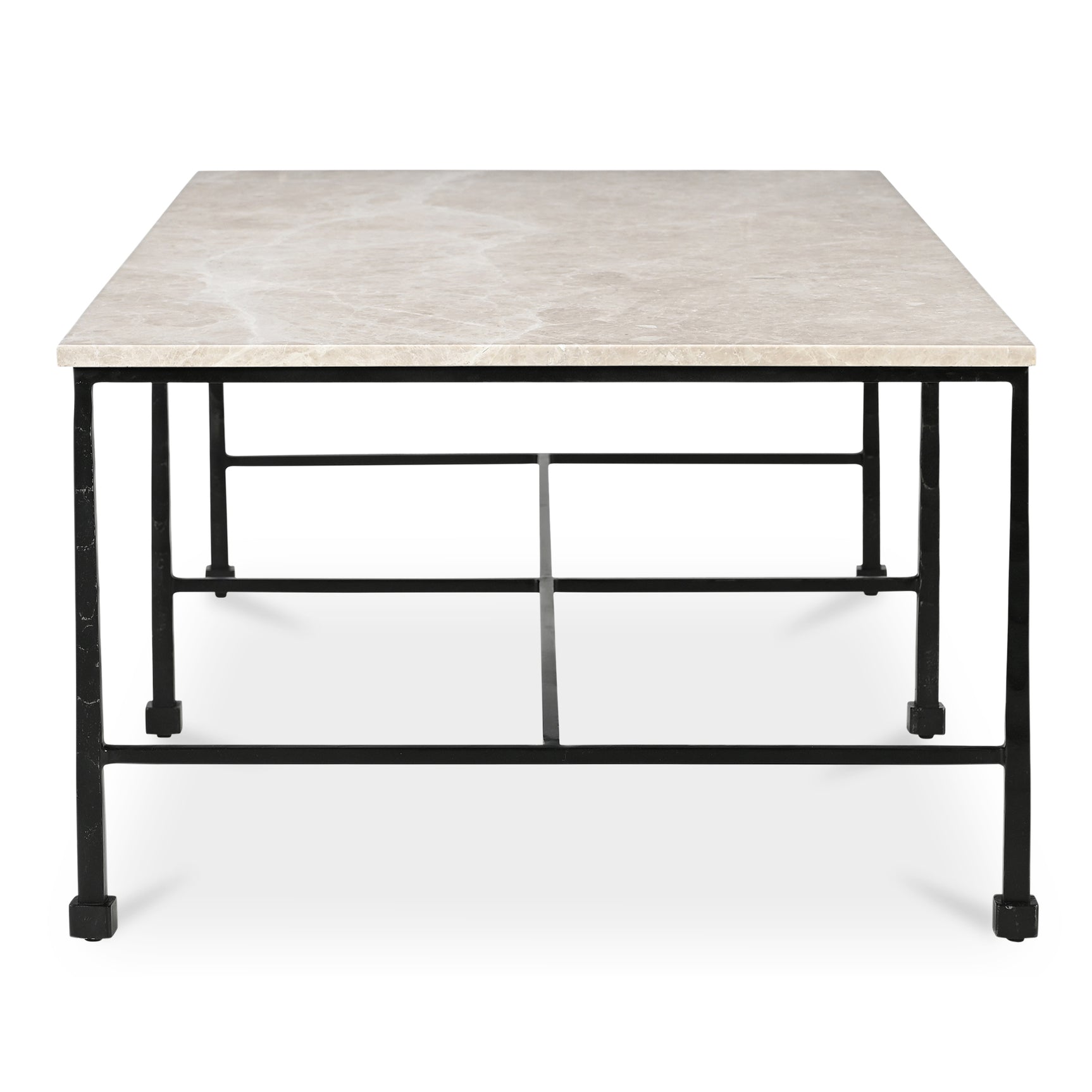 River Botticino Marble Coffee Table - Ornate Home