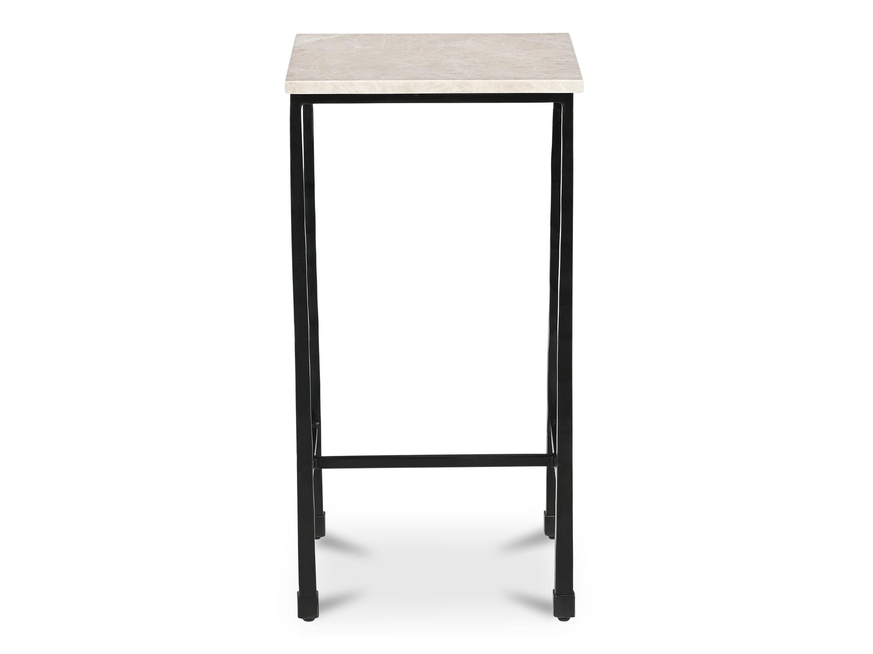 River Botticino Marble Side Table - Ornate Home