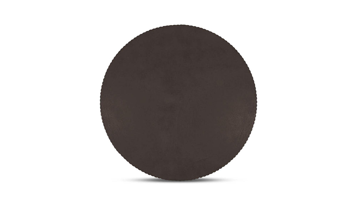 Rivet Dark Brown Outdoor Dining Table - Ornate Home