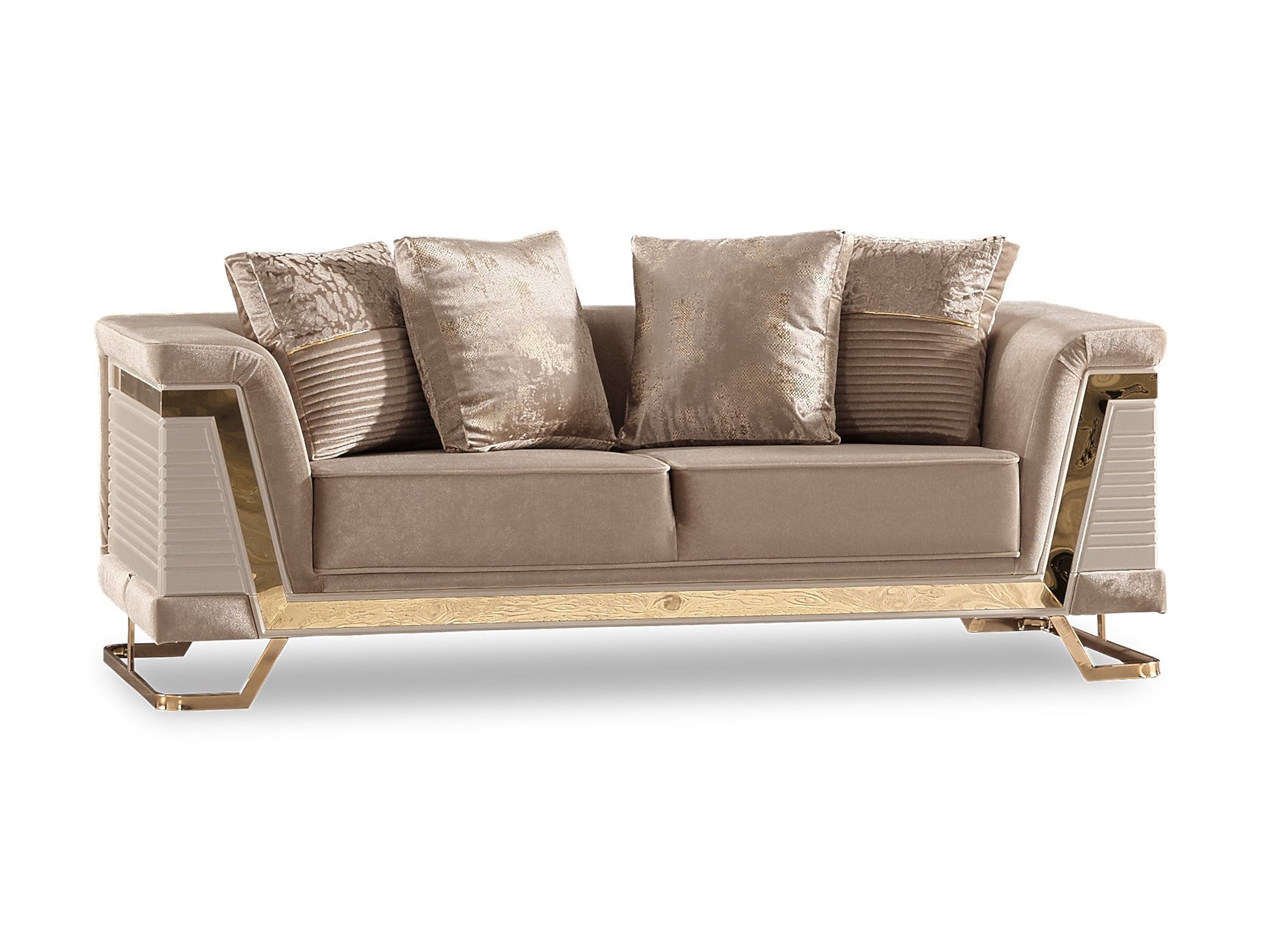 Rixos Beige Living Room Set - Ornate Home