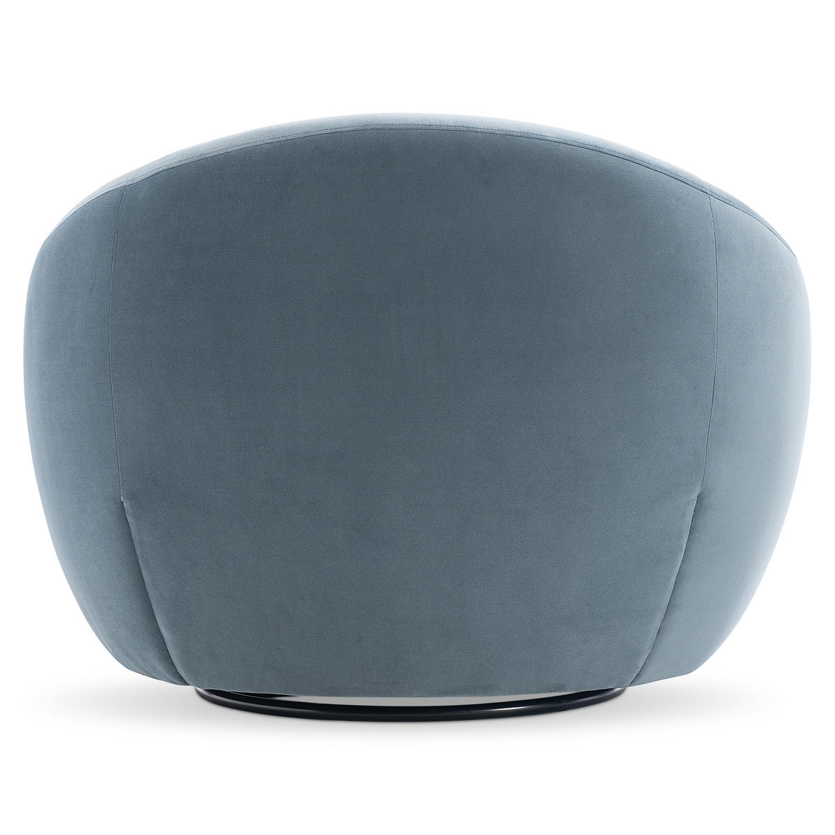 Rizz Blue Swivel Chair - Ornate Home