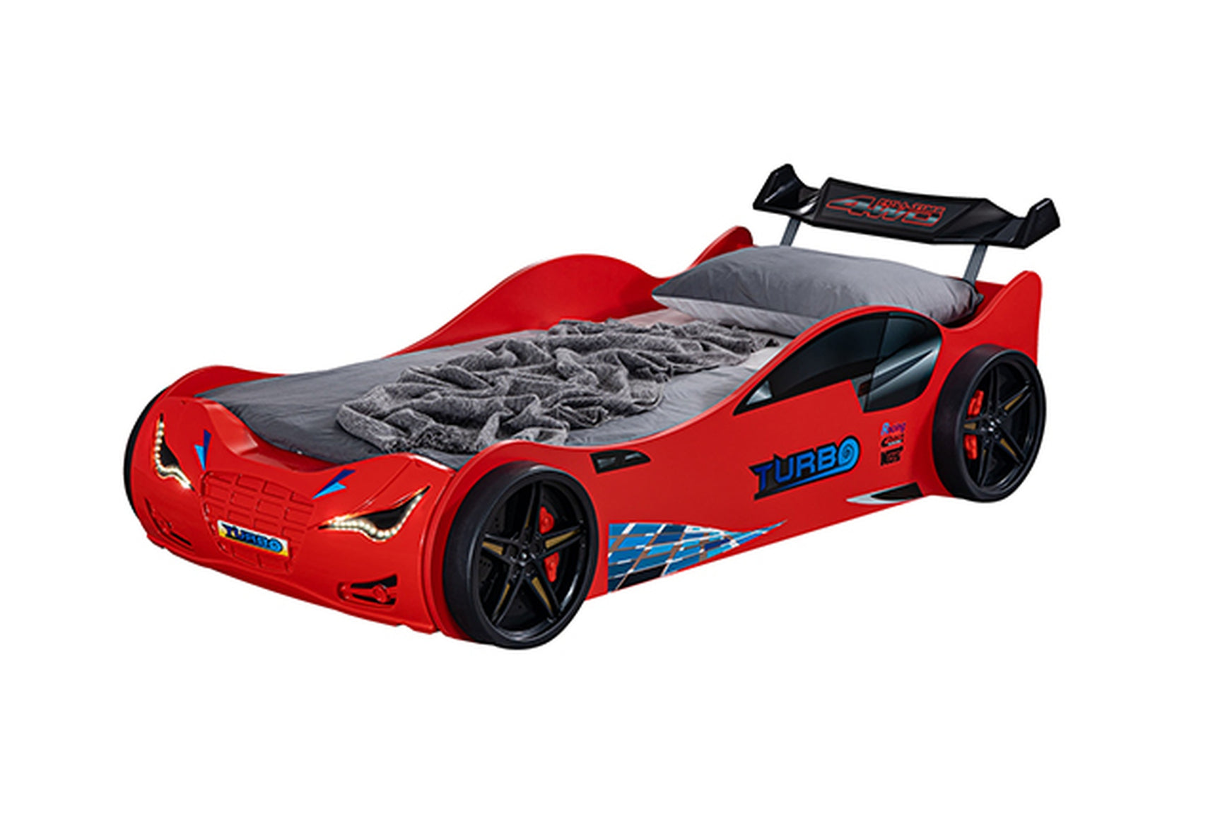 Roadstar Red Car Bed + M5 Mattress - Ornate Home
