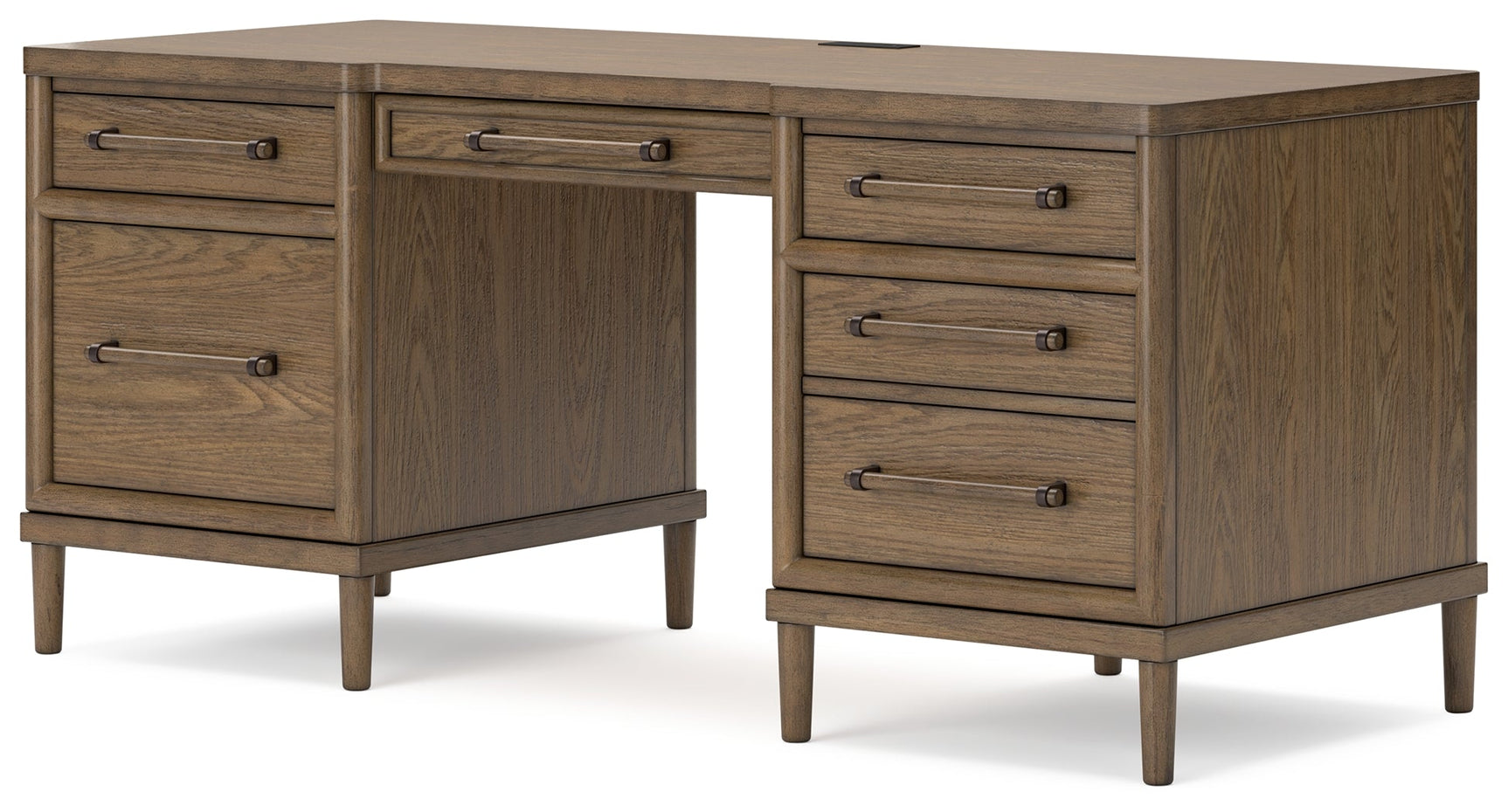 Roanhowe Brown 68" Home Office Desk (Online Special Price) - Ornate Home