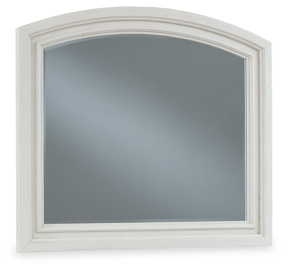 Robbinsdale Antique White 42" Bedroom Mirror (Online Special Price) - Ornate Home