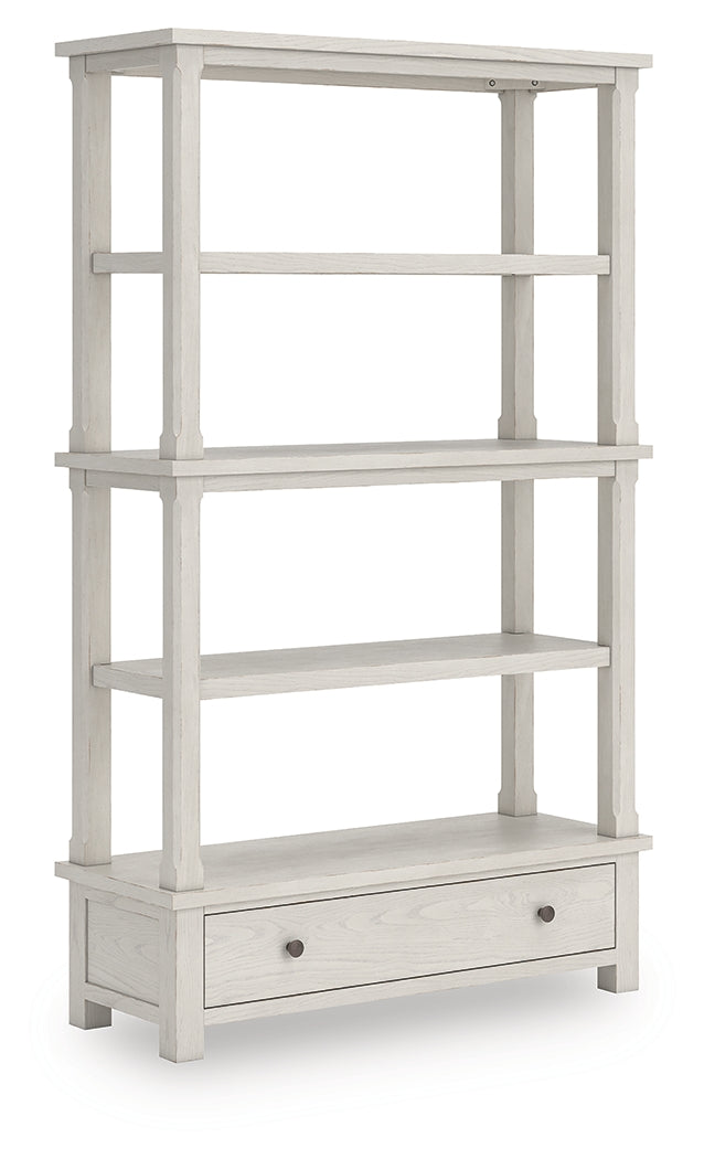 Robbinsdale Antique White Bookcase (Online Special Price) - Ornate Home