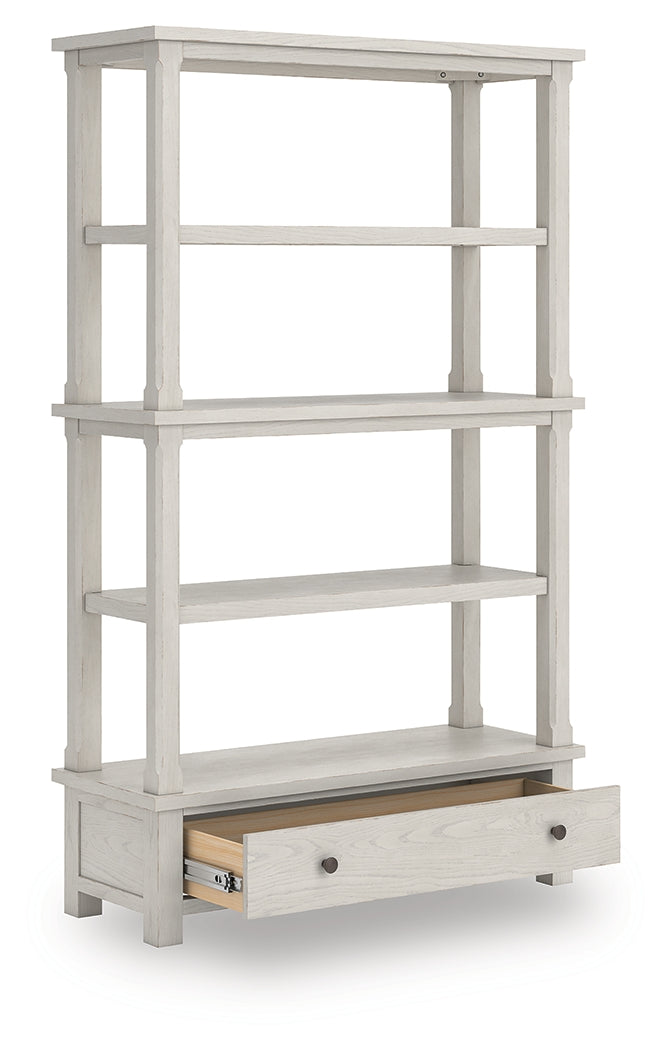 Robbinsdale Antique White Bookcase (Online Special Price) - Ornate Home
