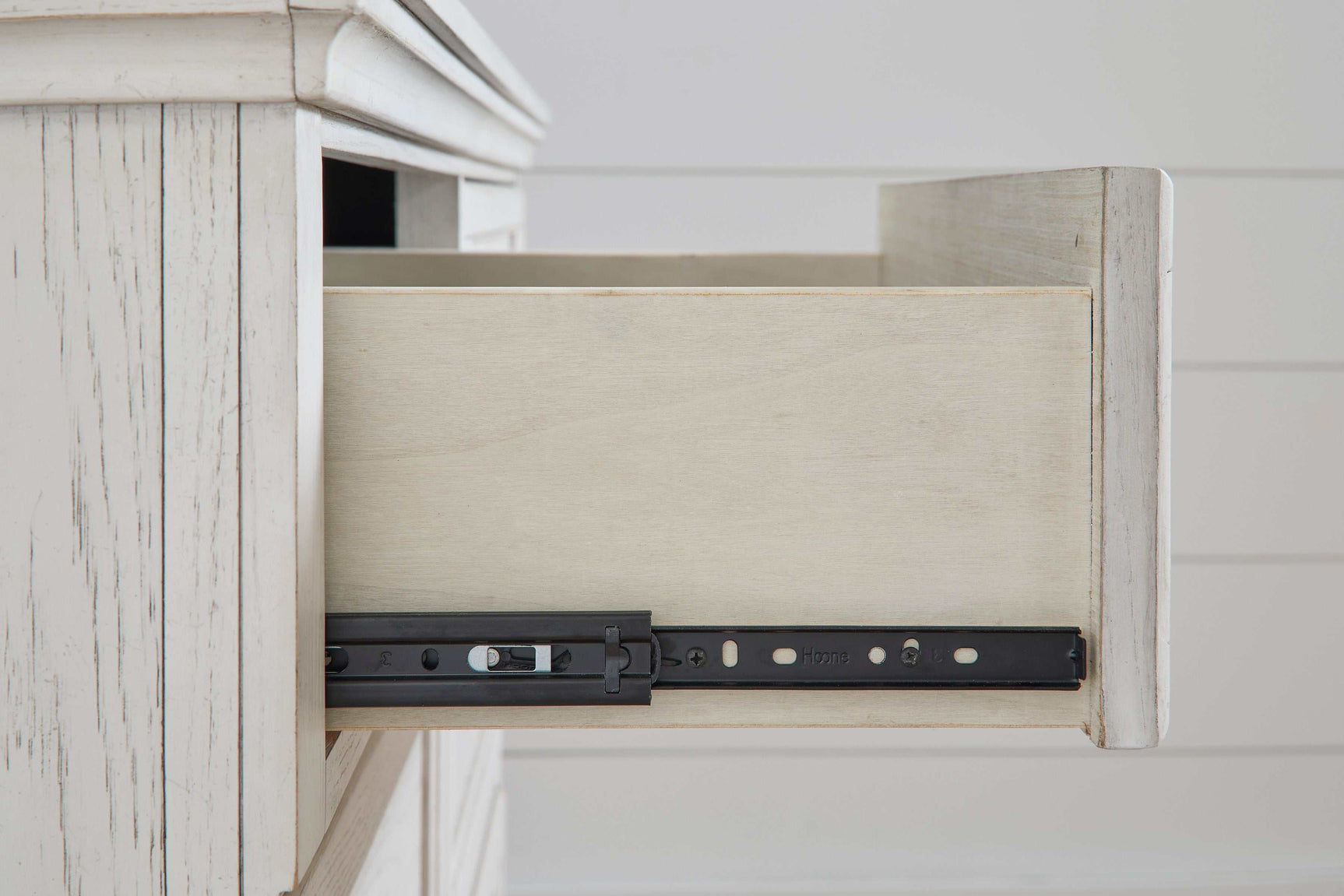 Robbinsdale Antique White Cal. King Sleigh Storage Bedroom Sets - Ornate Home