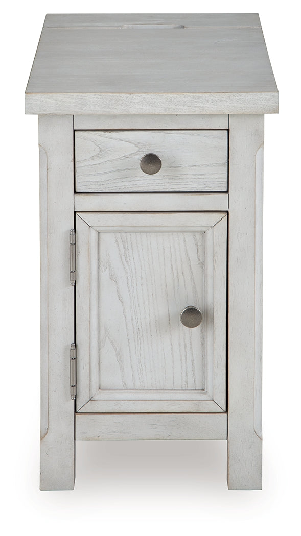 Robbinsdale Antique White Chairside End Table (Online Special Price) - Ornate Home