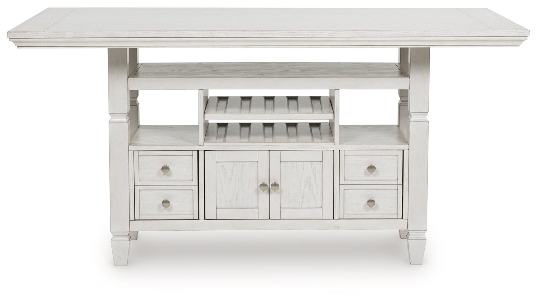 Robbinsdale Antique White Counter Height Dining Table - Ornate Home