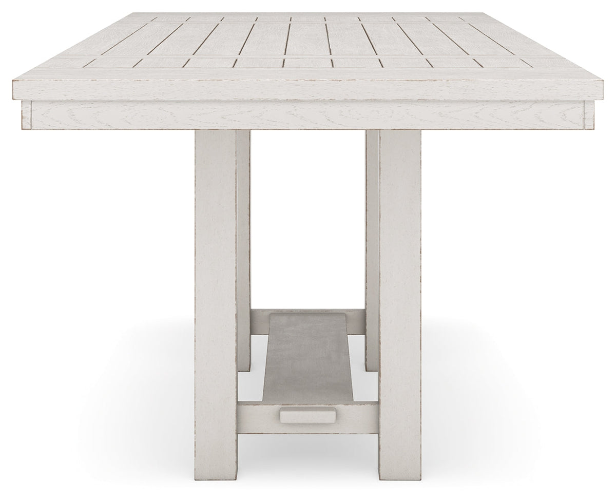 Robbinsdale Antique White Counter Height Extension Dining Room Table (Online Special Price) - Ornate Home
