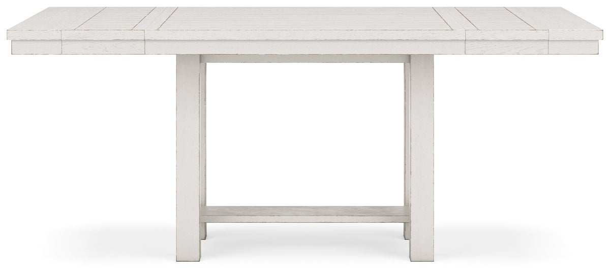 Robbinsdale Antique White Counter Height Extension Dining Room Table (Online Special Price) - Ornate Home