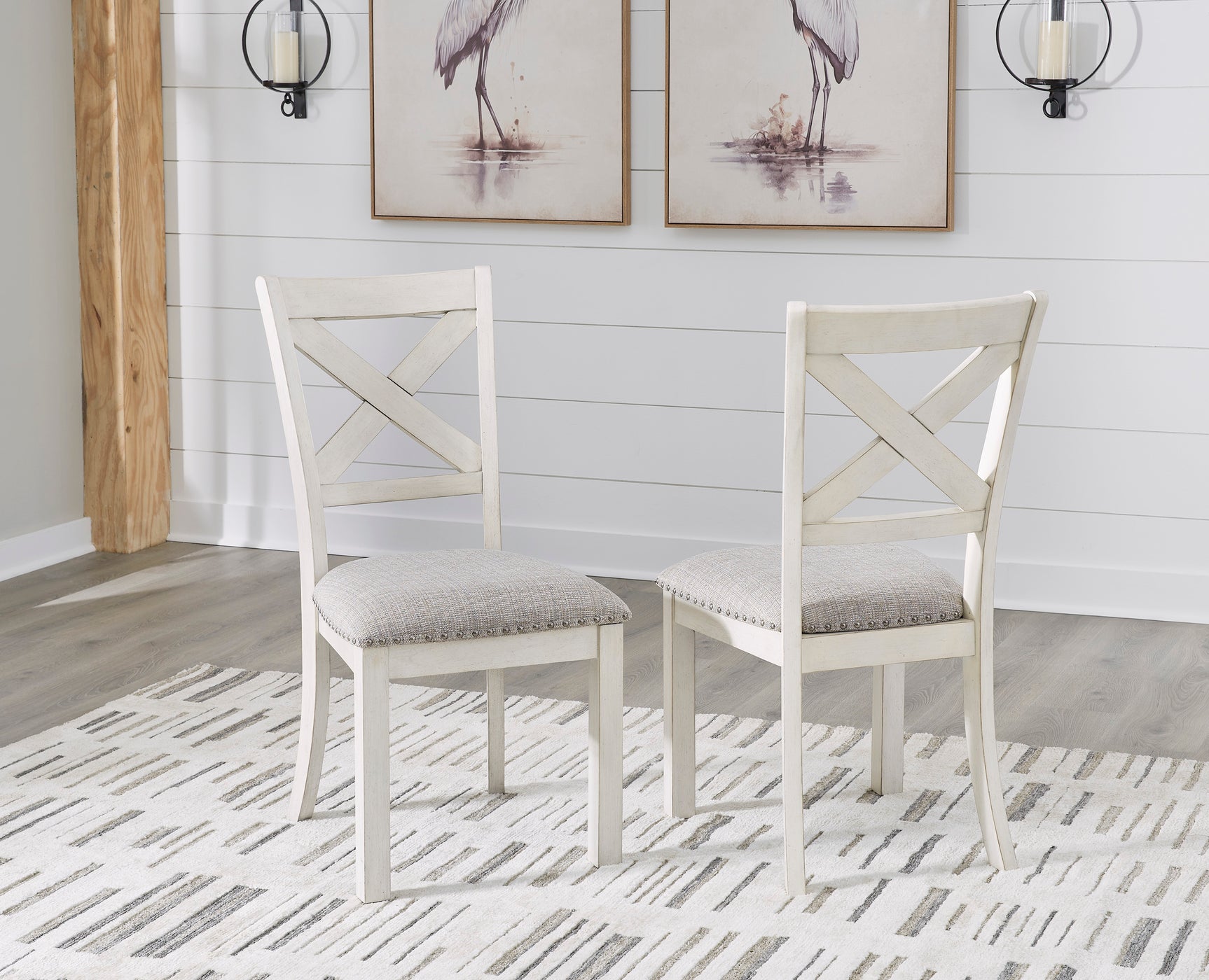 Robbinsdale Antique White Dining Table w/6 Chairs - Ornate Home