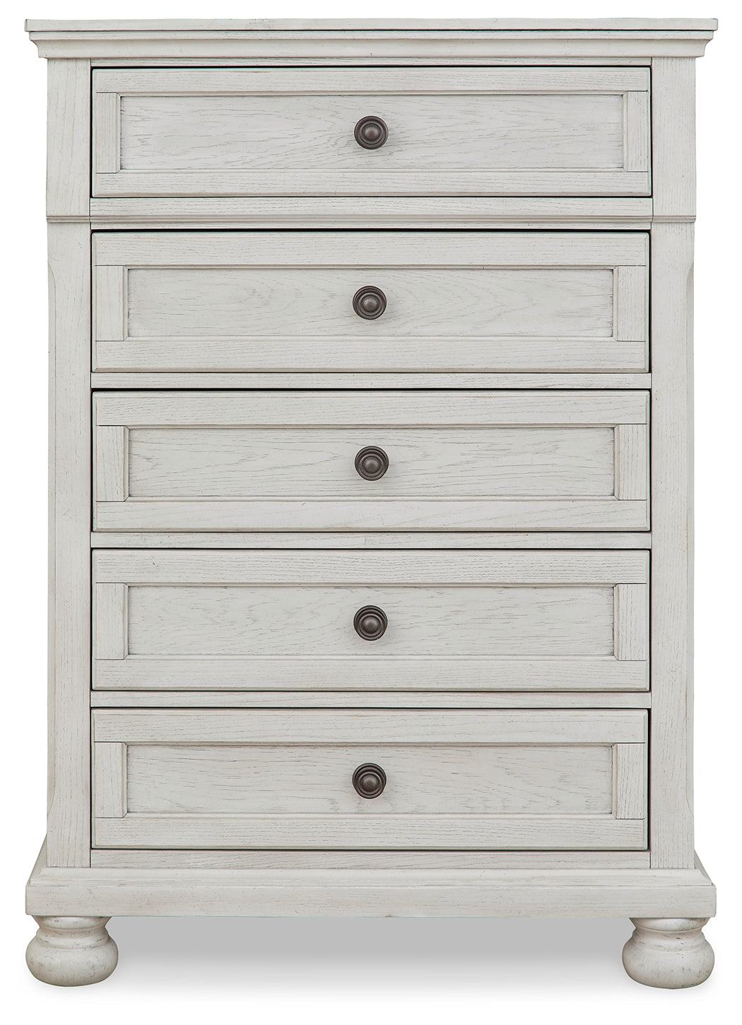 Robbinsdale Antique White Full Sleigh Storage Bed, Chest and Nightstand (Online Special Price) - Ornate Home