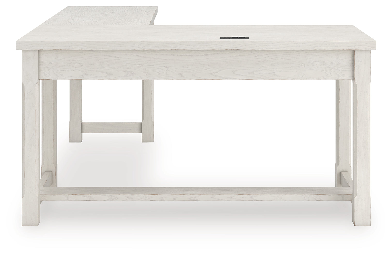 Robbinsdale Antique White L-Shaped Home Office Desk (Online Special Price) - Ornate Home